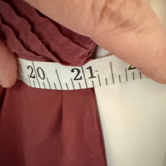 LOFT Women's Pink Smocked Top size L - Picture 4 of 5